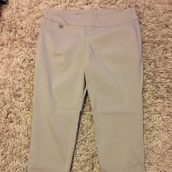 Alfani Pants - Alfani Classic pull on khaki ankle pants 16 Petite
